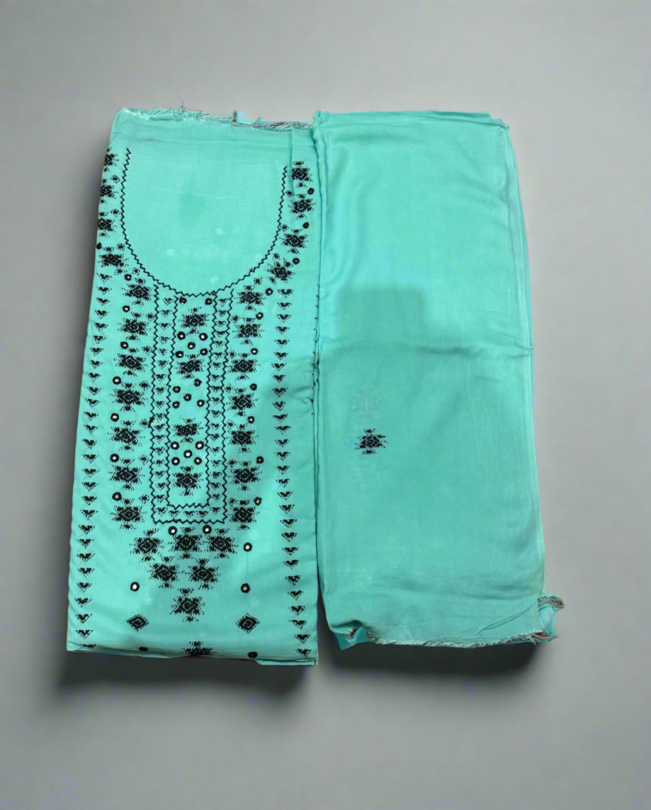 Blue Embraided Suit with premium quality